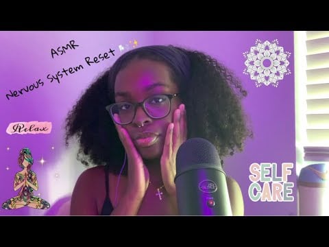 ASMR • Let Me Reset Your Nervous System✨🧘🏾‍♀️ (deep breathing, eft tapping, mouth sounds, whispers)