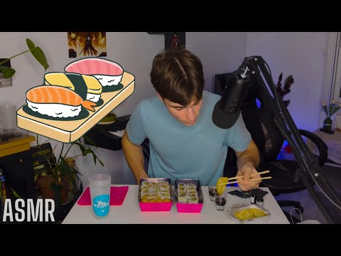 😋MUKBANG SUSHI DEGUSTATION 🍣