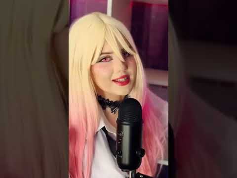🌙 ASMR anime cosplay Marin Kitagawa 💗 relaxing video (full on my channel)