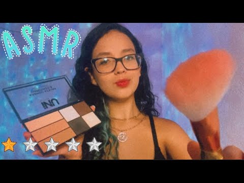 ASMR - A PIOR MAQUIADORA FAZ A SUA MAKE