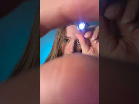 Asmr exam 👩‍⚕️ i didn’t realise my time was up loool#asmr #doctorasmr #asmrvideos #satisfying