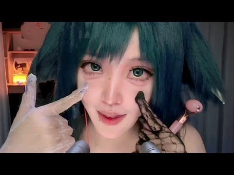 ASMR relax shop I  口腔音 弹舌 耳边轻语 摩擦音骨头