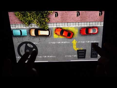 😴ASMR ipad 🚗Very fun nostalgic parking rage game - Chinese, whisper, click