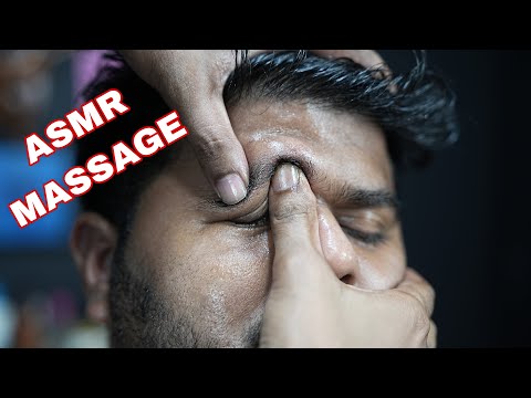 Best Headache Relief Head Massage With 3d ASMR Sound | Oil Head Massage ASMR For Best Satisfaction