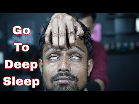 Deep Sleep For Tapping And Scratching Head Massage | ASMR Indian Head Massage Therapy