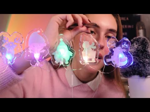 ASMR POV: A Través Del Cristal I TE LIMPIO Y MASAJEO TU CARA (Stickers, Spray Agua, Plumas...)