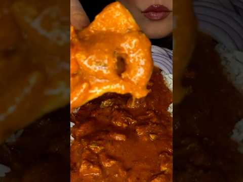 BUTTER CHICKEN #asmr #indianfood #food