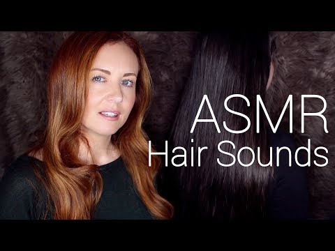 Hair Sounds for Sleep 🌟 ASMR 🌟Mic on Brush