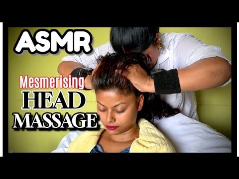 ASMR Massage || Deep Tissue Head Massage For Stress Relief & Hair Health || TherapisT VANTI || #asmr
