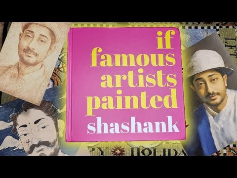 ASMR (Whispering) What if Famous Painters painted ME? (Birthday Special!)