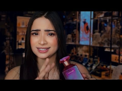 ASMR:AQUELA VENDEDORA METIDA DA LOJA DE PERFUMES! 