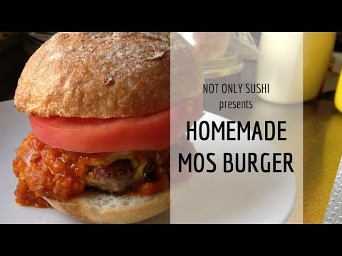 Homemade Mos Burger | NotOnlySushi Japanese Recipe