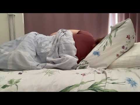sleeping snoring girl farting