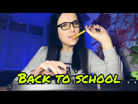 💜ASMR LOFI💜 BACK TO SCHOOL💜 #asmr #relaxing #calm #asmrsounds #relief #asmrvideo #lofi #school