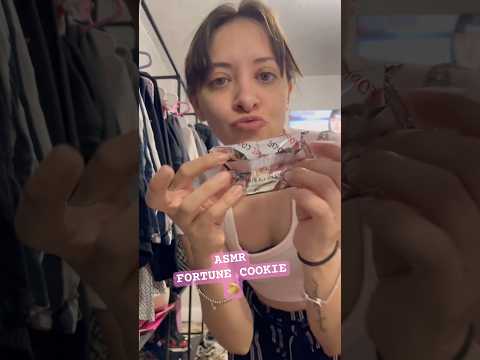 FORTUNE COOKIE ASMR #asmr #mouthsounds