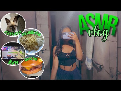 ASMR VLOG - 3 DIAS COMIGO 💚