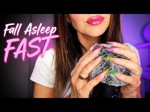 Fall Asleep FAST 😴 ASMR Mic Triggers & Whispers (English)