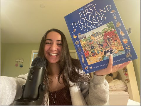 Arabic ASMR - Teaching you Arabic, تعليم اللغة العربية, #ASMR​ #ArabicAsmr