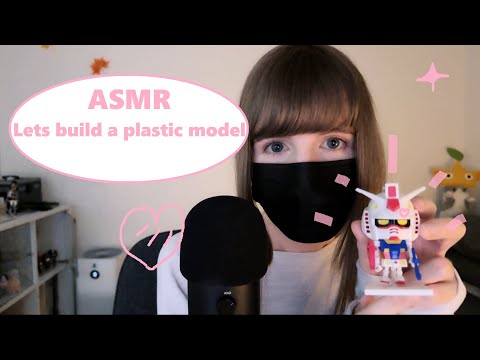 ASMR | Friend builds model for your relaxation | Gunpla Plastic model building