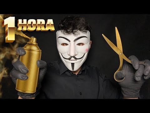 ASMR 1 HORA de Peluquería✂️