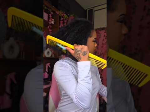 easy quick hairstyle 😳😱 #asmr #hairtok #hairstyle #fast