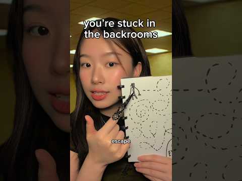 you’re stuck in the BACKROOMS #asmr