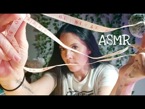 ASMR | Measuring Your Face For An Art Sculpture~ Inaudible Whispers/ Mouth Sounds/Writing Sounds