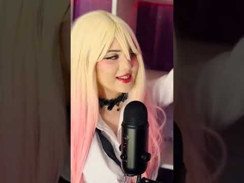 🌙 ASMR anime cosplay Marin Kitagawa 💗 relaxing video (full on my channel)