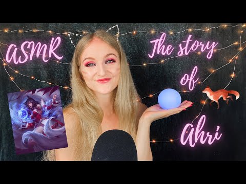 [ASMR] THE STORY OF AHRI 💗🦊 (League of Legends) - deutsch/german