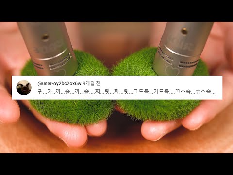 댓글에서 팅글이 느껴져요;  ASMR 댓글 모음