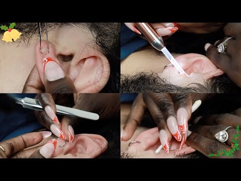 ASMR Sensory EAR CLEANING | picking | massage | sleep in less than 20 minutes