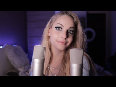 ASMR Inaudible/Unintelligible Whispers (Breathy, without foamy cover) Ear to ear