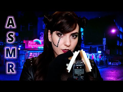 ASMR ROLEPLAY VENDEDORA DE RELAXAMENTO CYBERPUNK