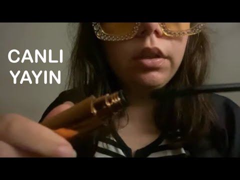 İlk ASMR Canlı Yayınım (Soru & Cevap) 