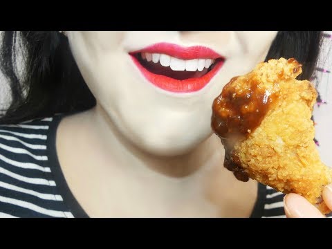 ASMR Eating Chicken Wings! 🍗 🍽💕