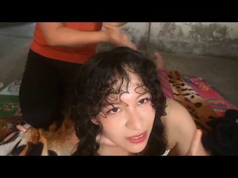 Asmr/Mi hermana me da un Masaje para el dolor de Espalda