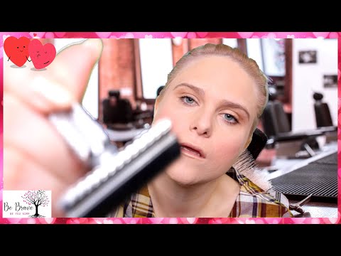 A Relaxing ASMR Barbers Wet Shave & Haircut 💈