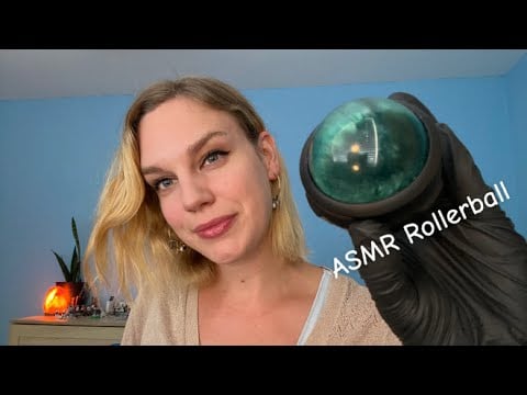 [ASMR] Fast & Aggressive Massage With Only Gloves And A Rollerball