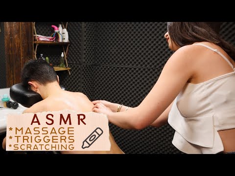 ASMR MASSAGE & THERAPY | Sıla's First Work Day