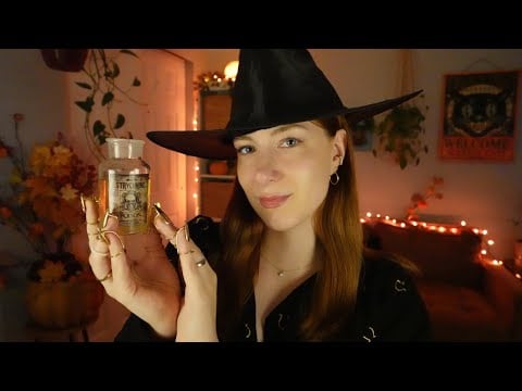 ASMR Witch Roleplay 🧙‍♀️🌧️  Personal Attention, Magic Spells, Rain & Echo 🔮