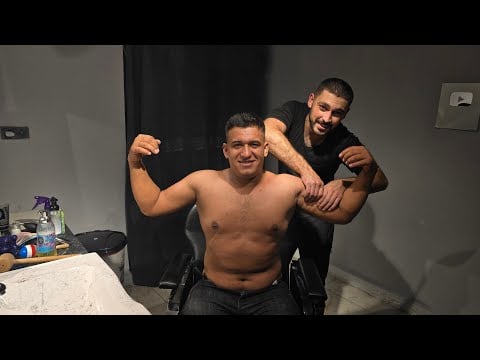 ASMR BARBER MASSAGE FOR CLEARING YOUR MIND OF WORRIES