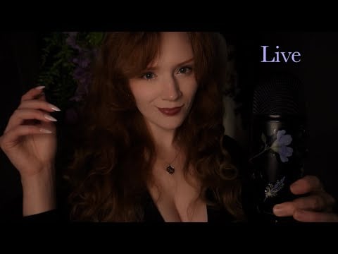 ASMR😴 Spit and Kisses painting, Head massage Honey dipper, Plucking,Thunder, Fluffy Crunch💞