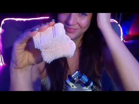ASMR Pink teddy brush