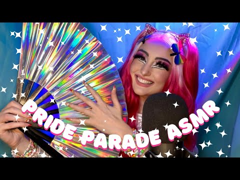 ASMR 🏳‍🌈 Drag Queen Helps You Get Ready for Pride Parade  Roleplay (whisper, tapping sounds, makeup)