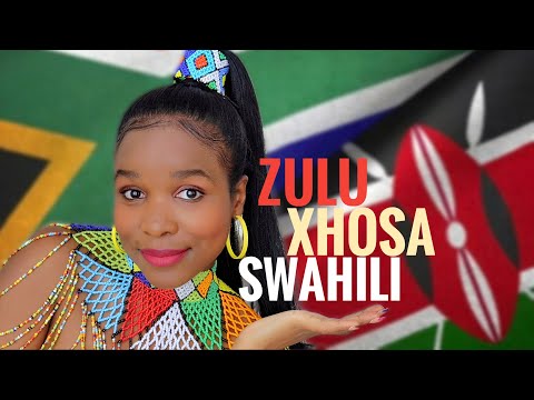 ASMR SWAHILI LESSON + Comparisons w/ Zulu & Xhosa