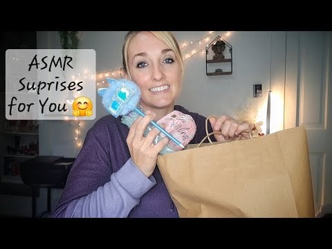 ASMR | Suprises for You! Relaxation, Tingles, and Sleep 😴 