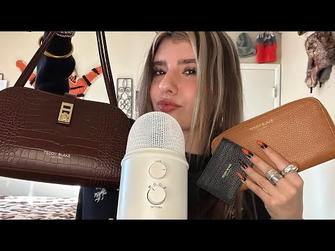 [ASMR] LUXURY HANDBAG UNBOXING👜-TEDDY BLAKE NEW YORK