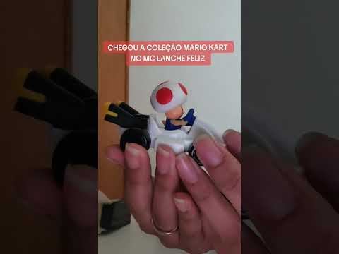 Chegou a nova coleção do MC lanche feliz do Mario KART  #asmr #mclanchefeliz #mcdonalds #mariokart