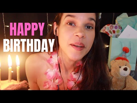 Relaxing ASMR Birthday Party | Caring Friend Hangs Out On Your Birthday [Role Play]