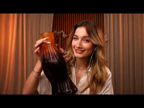 ASMR Eating the World's Biggest Cola Gummy